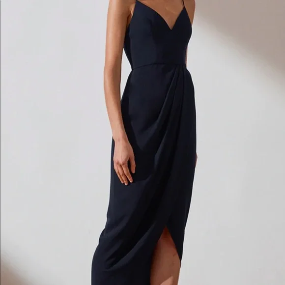 Shona Joy cocktail dress. Midnight blue. Never worn. Tags still on!